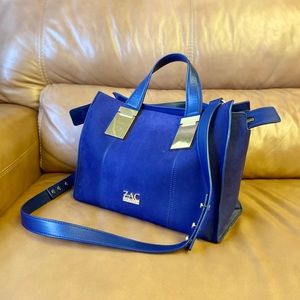 Zac Posen Danes Shopper Tote/Satchel in royal blue